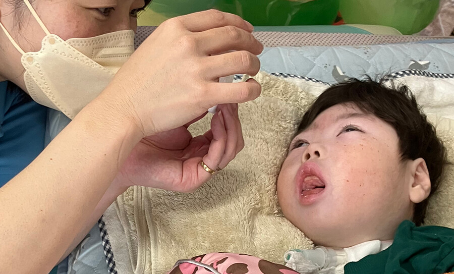 支援の様子